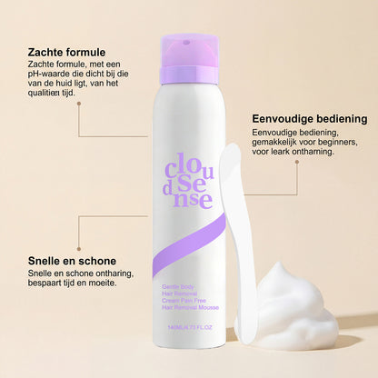 Hair removal mousse