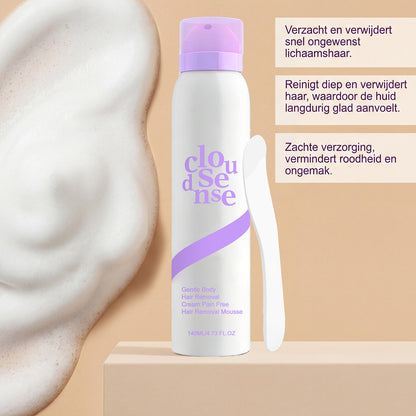 Hair removal mousse